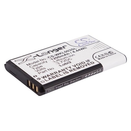 Bsc Preferred TWZ D2 D360 D360i M33 TD55 TV9 Mobile Phone Replacement Battery CS-WKL003SL.6